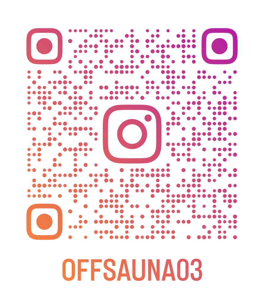 OFF SAUNA instagram QRコード